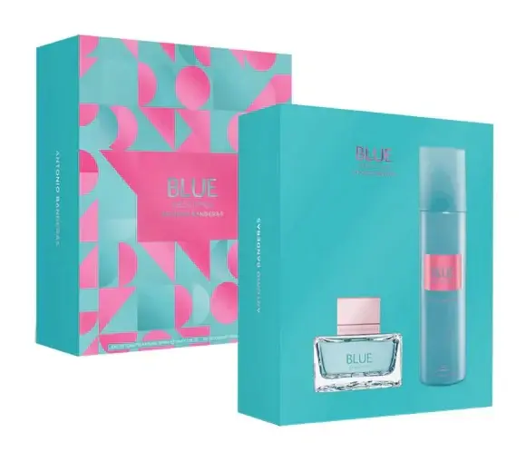 ESTUCHE BLUE SEDUCTION 50 ML. + 150 DESODORANTE