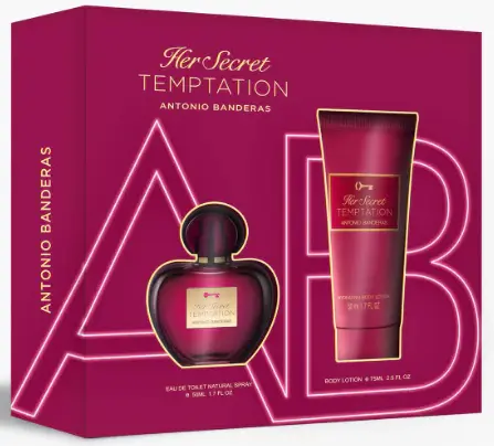 ESTUCHE HER SECRET TEMPTATION 50+75 BODY LOTION