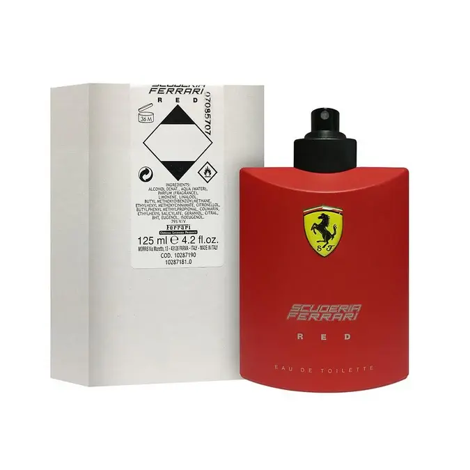 FERRARI RED TESTER 125ML HOMBRE