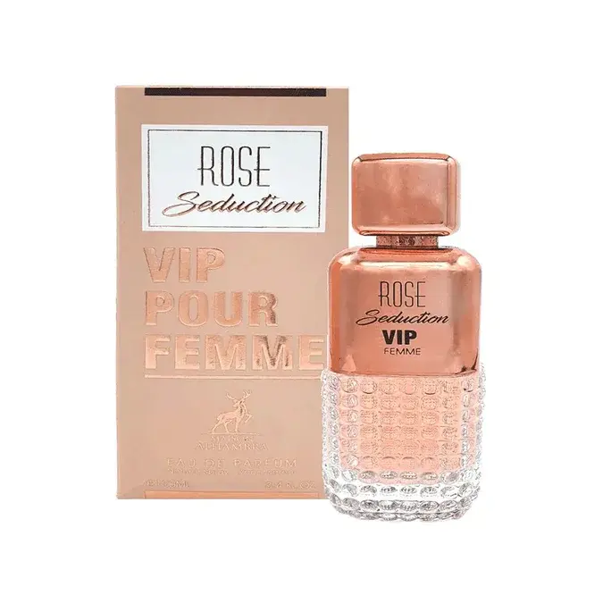 MAISON ALHAMBRA ROSE SEDUCTION VIP POUR FEMME 100 ML.