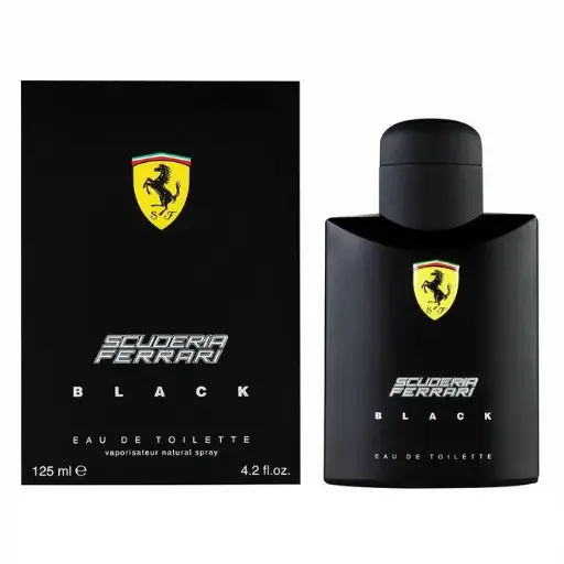 	FERRARI BLACK 125ML HOMBRE