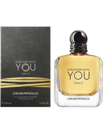 EMPORIO ARMANI STRONGER WITH YOU ONLY 100 ML.