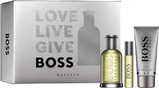 ESTUCHE BOSS BOTTLED LOVE LIVE GIVE 100 ML. + 10+ 100 GEL DUCHA