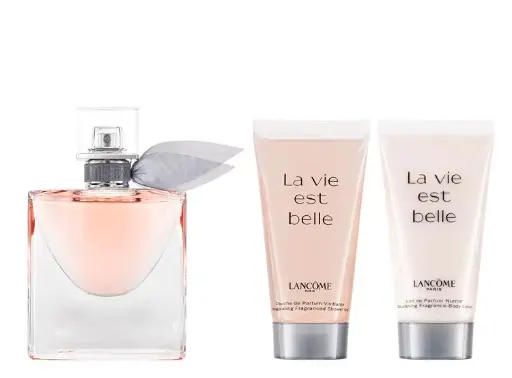 ESTUCHE LANCOME LA VIE EST BELLE 30 ML. + 50 ML. BODY LOTION + 50 GEL