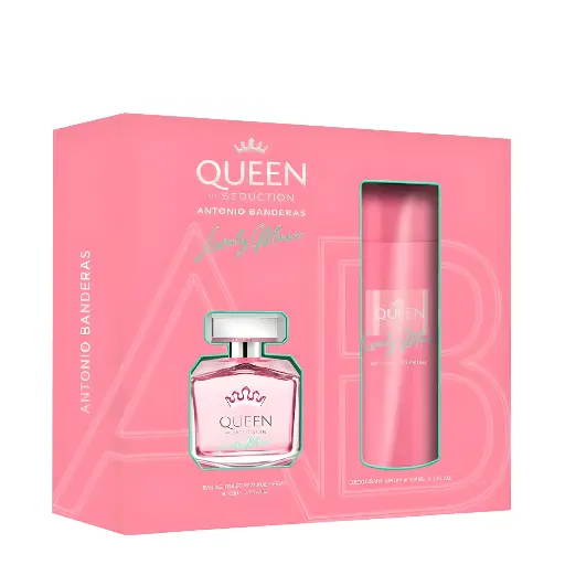 ESTUCHE QUEEN OF SEDUCTION LIVELY 80ML + 150 DESODORANTE MUJER