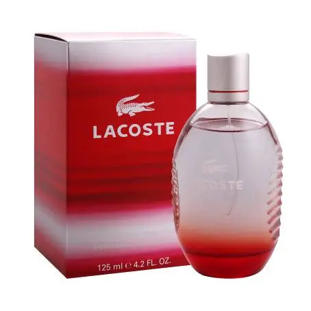 LACOSTE ROJO 125ML HOMBRE