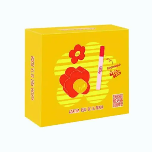 ESTUCHE FLOR DE AGATHA RUIZ DE LA PRADA 100 + 10 ML. BESO.