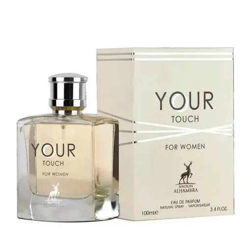 MAISON ALHAMBRA YOUR TOUCH FOR WOMEN EDP 100 ML.